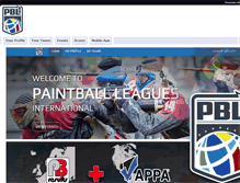 Tablet Screenshot of paintball-players.org
